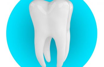 An illustration of a healthy, intact tooth unaffected by a cavity