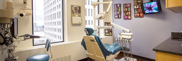 Feather Touch Dental Care exam room